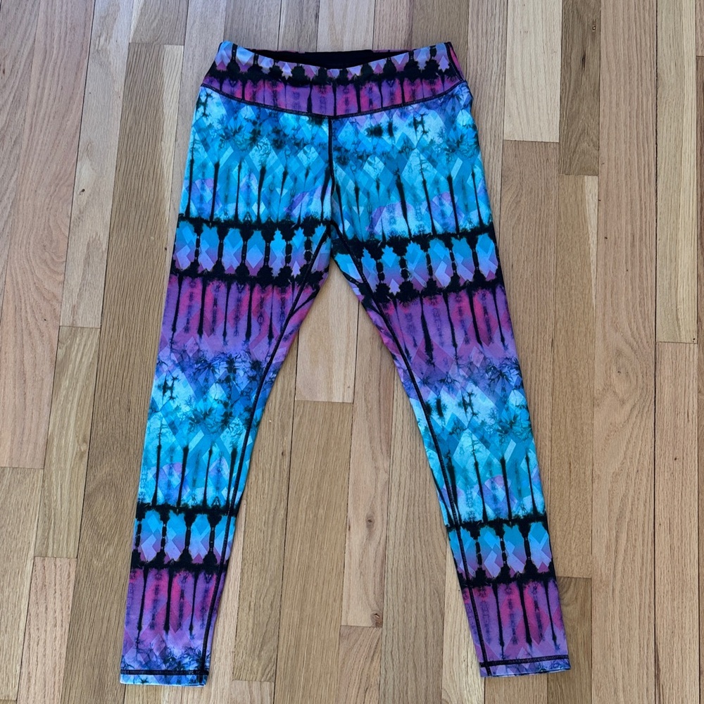 Reflex Colorful Tie-Dye Kids Leggings